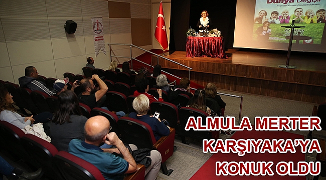 Almula Merter Karşıyaka’ya konuk oldu