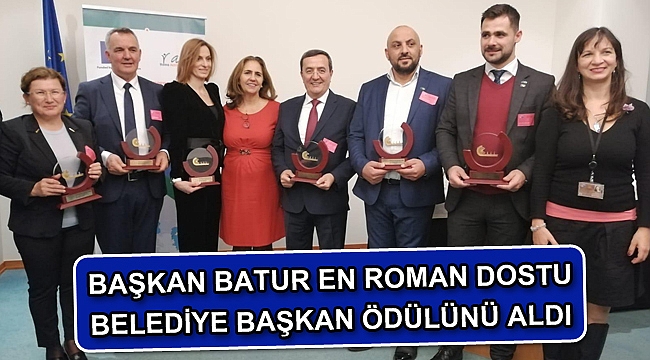 Batur En Roman Dostu Belediye Başkan Ödülünü Aldı