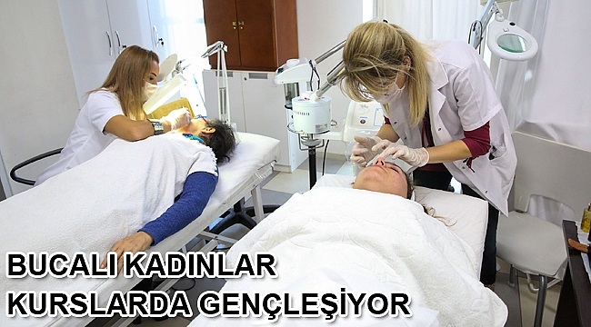Buca’da cilt bakım kursularına tam not