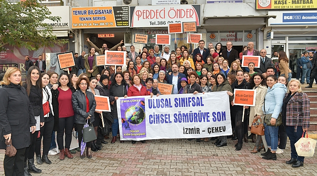 Çiğli Belediyesi’nden Kadın Mücadelesine Destek