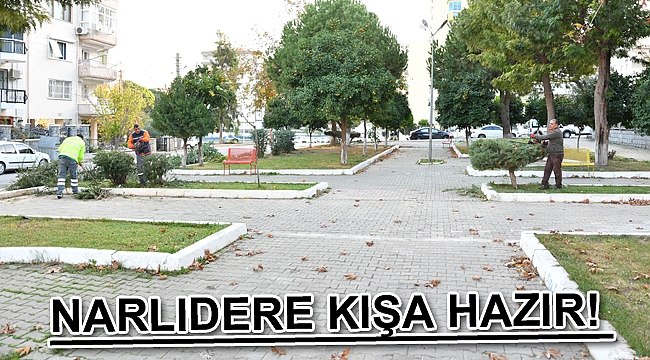 Narlıdere kışa hazır!