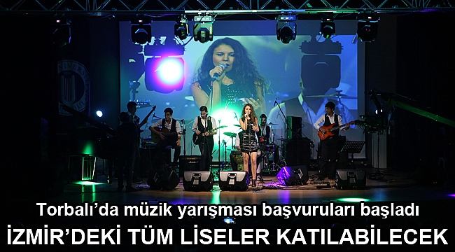 Torbalı’da müzik yarışması başvuruları başladı