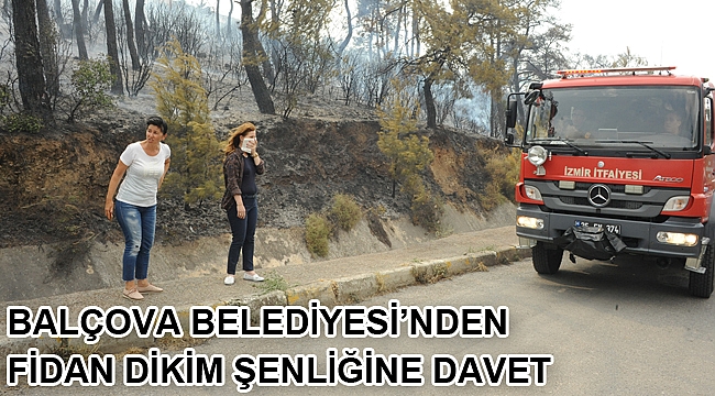 Balçova Belediyesi’nden Fidan Dikim Şenliğine davet