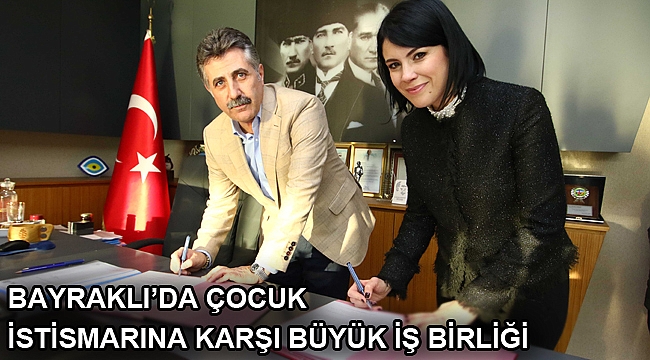 Bayraklı’da çocuk istismarına karşı büyük iş birliği