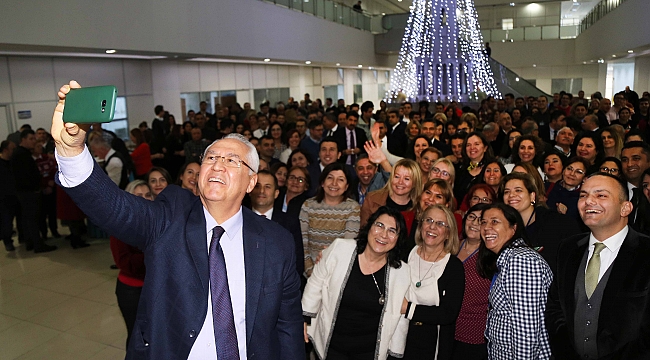 Çalışanlardan Başkan Selvitopu’na sürpriz!