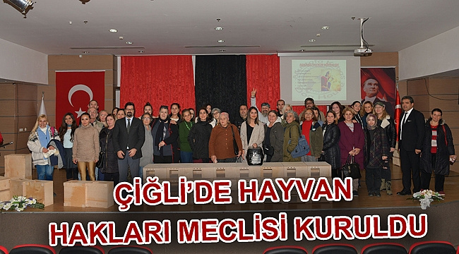 Çiğli’de Hayvan Hakları Meclisi kuruldu