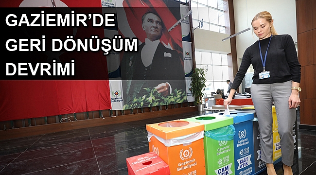 Gaziemir’de cam atıkların geri kazanımında sevindiren rakamlar…
