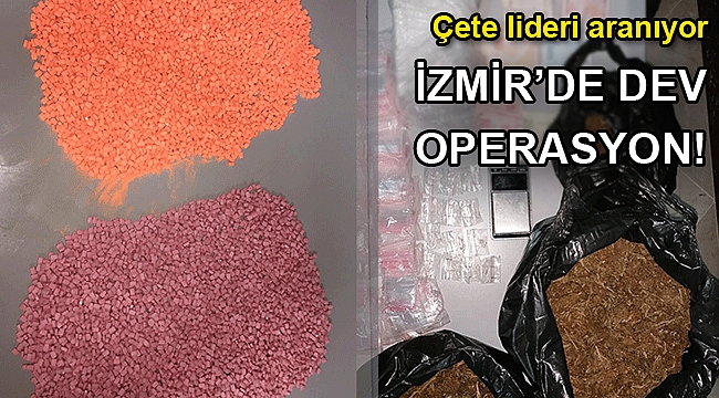 İzmir Bayraklı ve Karşıyaka'da zehir tacirlerine dev operasyon