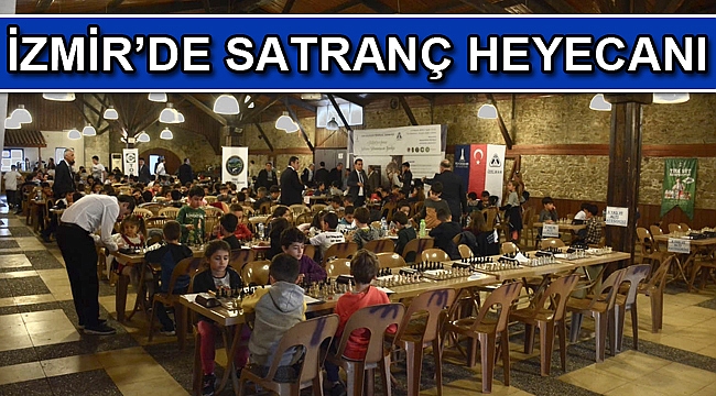 İzmir’de satranç heyecanı