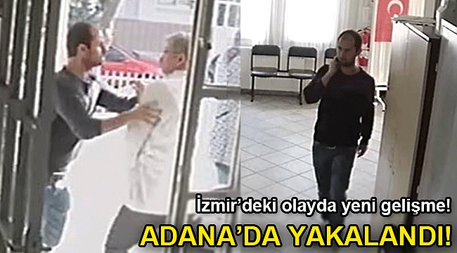 İzmir Gaziemir'de doktora kafa atan saldırgan yakalandı