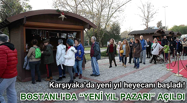 Karşıyaka’da yeni yıl heyecanı başladı!