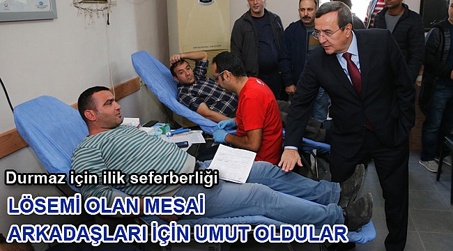 LÖSEMİ OLAN MESAİ ARKADAŞLARI İÇİN UMUT OLDULAR