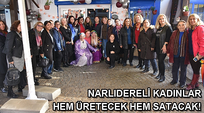 Narlıdere’ye ‘el emeği’ marketi
