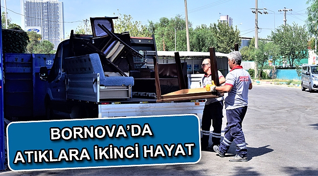 Bornova’da atıklara ikinci hayat