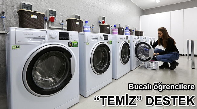 Bucalı öğrencilere “temiz” destek