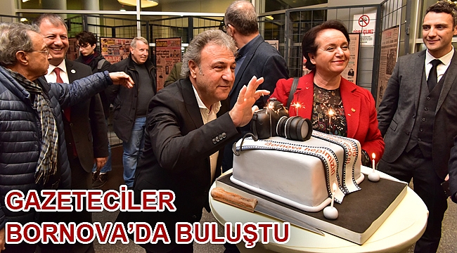Gazeteciler Bornova’da buluştu