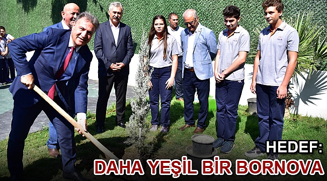 Hedef: Daha yeşil bir Bornova