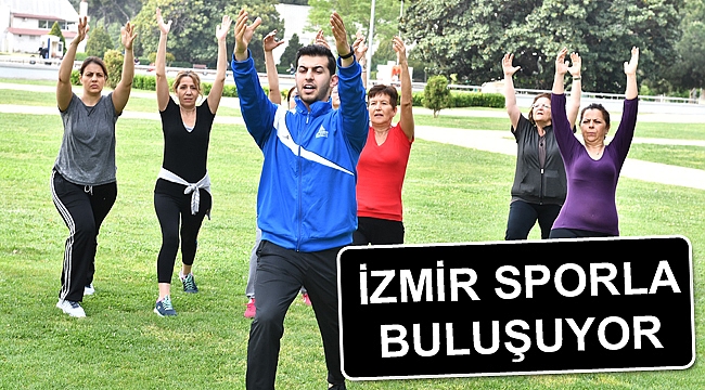 İzmir sporla buluşuyor