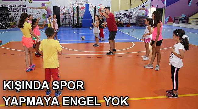 Kışında spor yapmaya engel yok