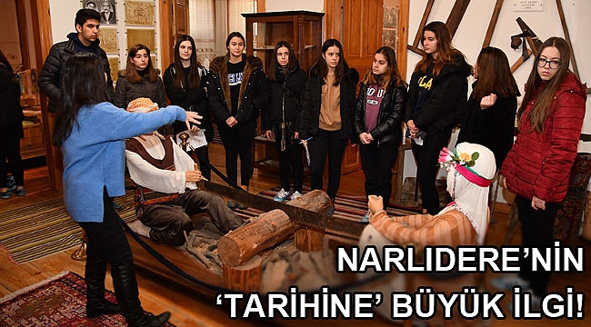 Narlıdere’nin ‘tarihine’ büyük ilgi!