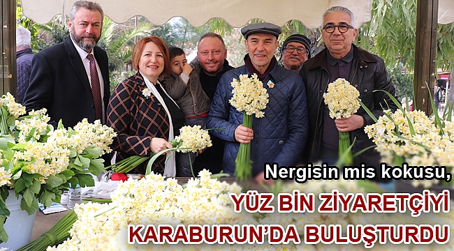 Nergisin mis kokusu, yüz bin ziyaretçiyi Karaburun’da buluşturdu