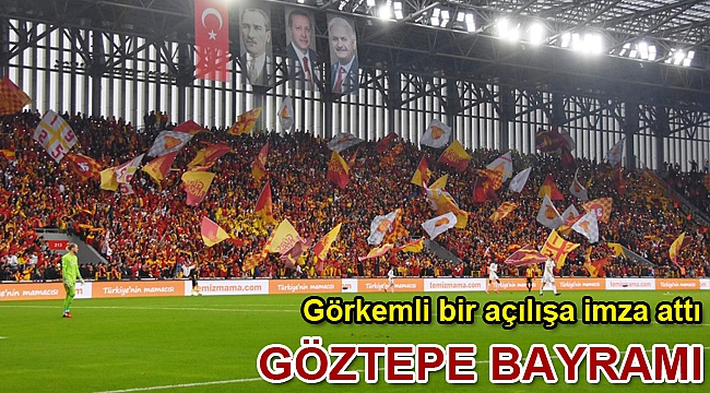 Tarihi günde büyük başarı Göztepe evinde güldü!