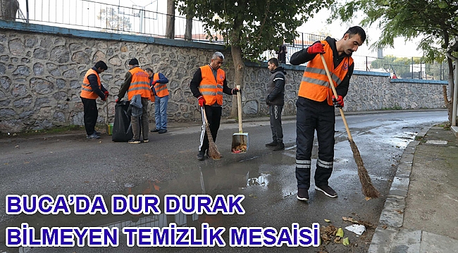 Temizlik soğuk hava dinlemiyor
