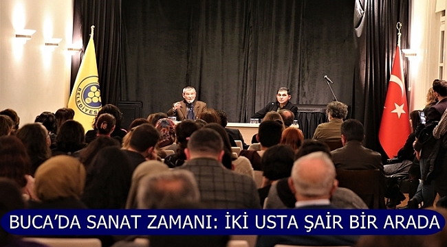 Buca’da Sanat Zamanı: İki Usta Şair Bir Arada
