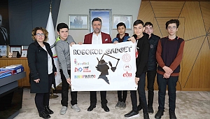 Çevreci öğrenciler Sandal'a projelerini anlattı