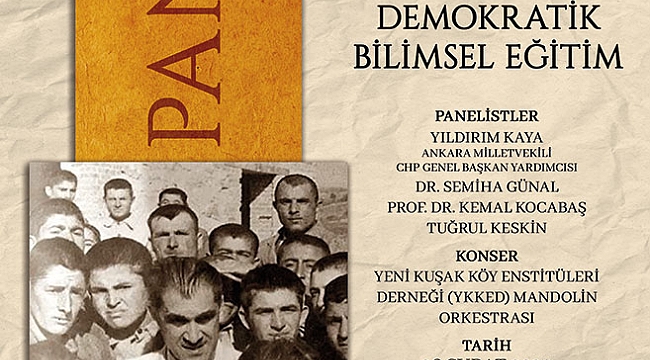 Hasan Âli Yücel Gaziemir’de anılacak