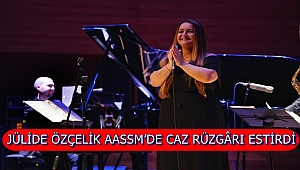 Jülide Özçelik AASSM’de caz rüzgârı estirdi