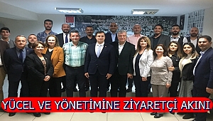 Yücel ve Yönetimine Ziyaretçi Akını