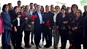 Başkan İduğ'dan kadınlarla açılış