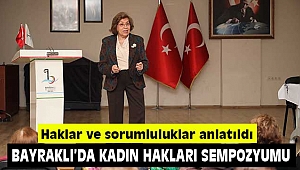 Bayraklı'da 'Kadın hakları' semineri