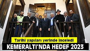 Kemeraltı’nda hedef 2023