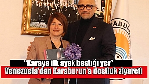 Venezuela'dan Karaburun'a dostluk ziyareti