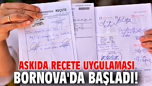 Askıda Reçete uygulaması Bornova'da başladı!