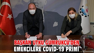 Başkan Gümrükçü'den personele korona Primi