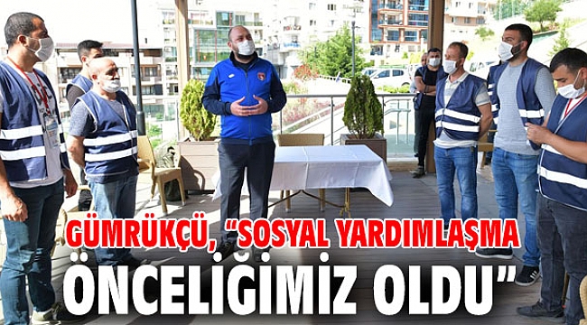Başkan Gümrükçü, Vefa Destek Grubu ile bir araya geldi!