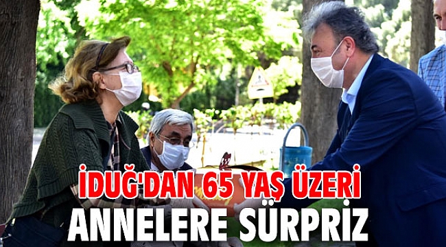 Başkan İduğ çınarlarla buluştu!