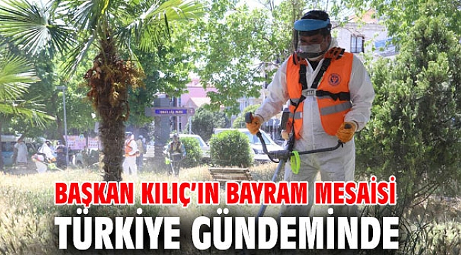 Başkan Kılıç, Twitter gündemini salladı
