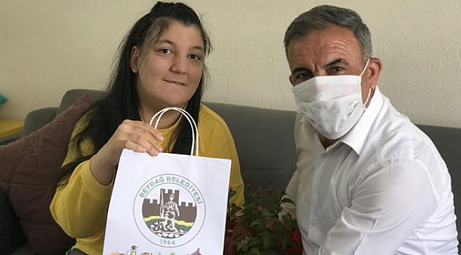 Başkan Yılmazlar, engelli vatandaşları yalnız bırakmadı!