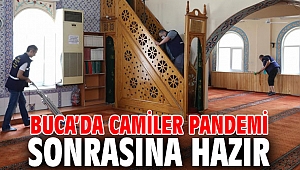 Buca Belediyesi, camileri temizledi!