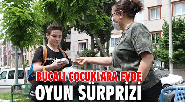Bucalı çocuklara evde oyun sürprizi