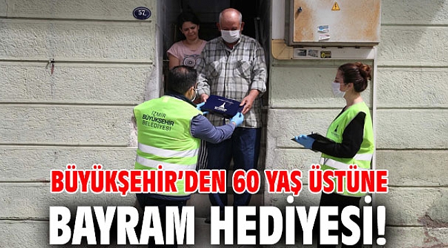 Büyükşehir’den 60 yaş üstüne bayram hediyesi!