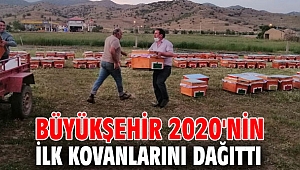 Büyükşehirden 2020’nin ilk kovanları! 