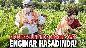 Çiftçiler Günü’nde Başkan Soyer enginar hasadında!