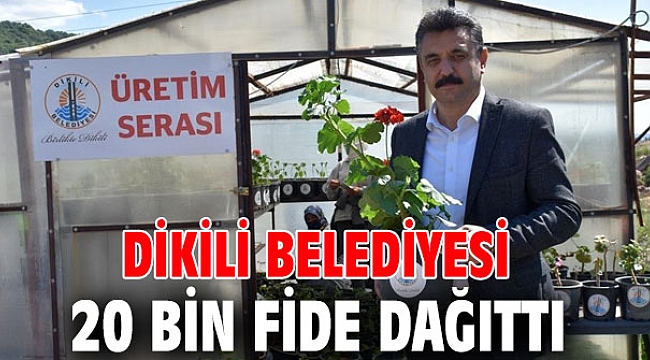 Dikili Belediyesi, 20 Bin Fide dağıttı