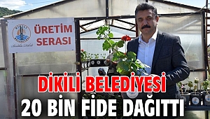 Dikili Belediyesi, 20 Bin Fide dağıttı