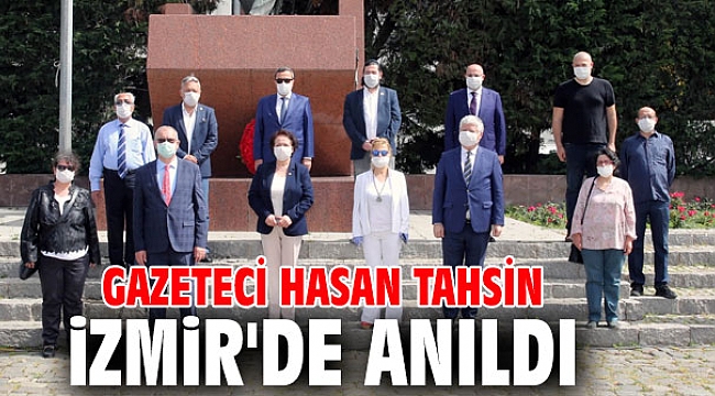 Gazeteci Hasan Tahsin İzmir'de anıldı